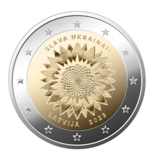 Moneda Conmemorativa Letonia 2023