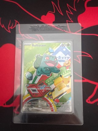 Carta Pokémon Bulbasaur 30 aniversario