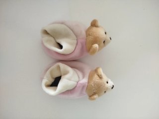 Patucos de Bebé/Muñeco reborn con Diseño de Osito
