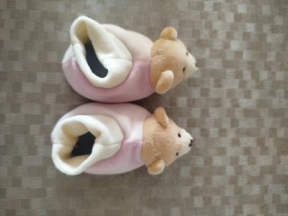 Patucos de Bebé/Muñeco reborn con Diseño de Osito