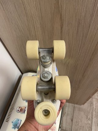 Oxelo Patines Ruedas Quad Blancos t30 decathlon