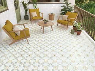 15 cajas de Azulejo Hidráulico Nuevo