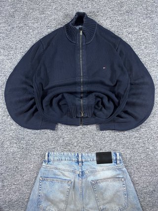 Chaqueta Harrington Tommy Hilfiger Azul