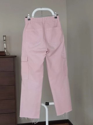 2 Pantalones cargo Stradivarius Talla 32 (XXS)