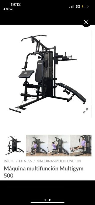 Máquina de Gimnasio Multiestación