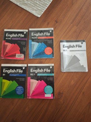 Libros EOI EnglishFile A1-A2 / A2-B1 / B1 / B2.1