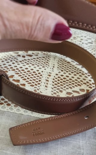 Cinturón de cuero hombre