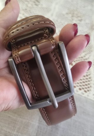 Cinturón de cuero hombre