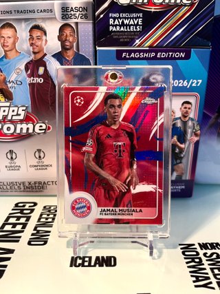 Card Topps Chrome Jamal Musiala