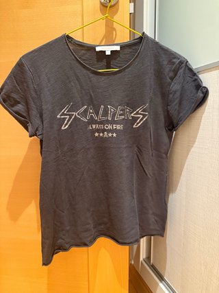Camiseta Scalpers Negra Talla S