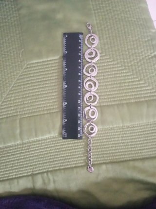 Pulsera de eslabones circulares