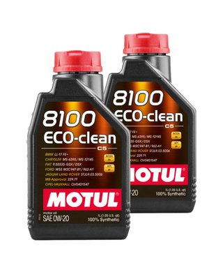Kit de 2x Aceite de Motor 8100 ECO-CLEAN E74F