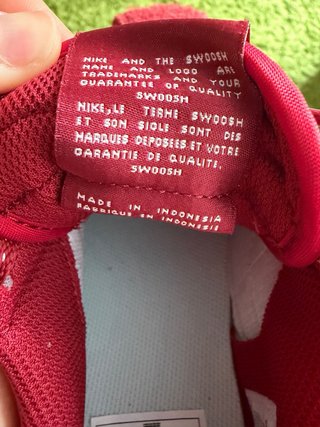 Zapatillas Nike Cortez Rojas y Blancas