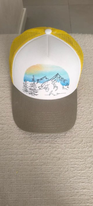 Gorra Buff con Estampado de Montaña talla L-XL