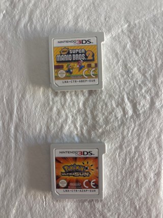 2 Juegos Nintendo 3DS: Mario & Pokémon