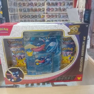 Caja Pokémon Greninja EX Celebración 30 Aniversari
