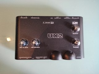 Line 6 UX2 Tarjeta Sonido PC para guitarra
