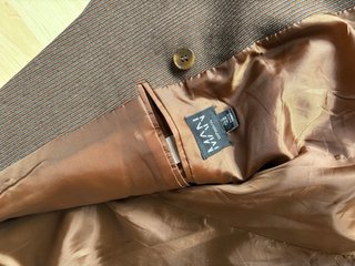Traje marrón BoohooMAN
