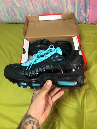 Nike Air Max 95 Negro/Turquesa