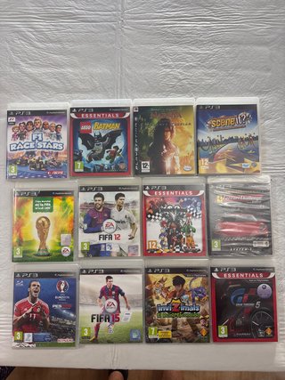 Lote 12 Juegos PS3