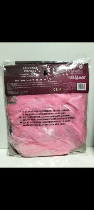 Disfraz Princesa Talla 4-6 años