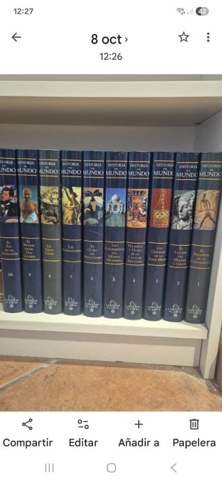 Enciclopedia Historia del Mundo Larousse 10 tomos