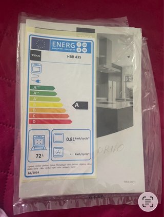 Horno Teka HBB 435SS casi nuevo