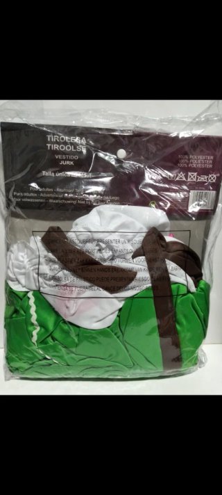 Disfraz Tirolesa Talla Única