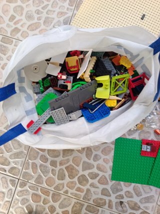 Lote de piezas LEGO variadas (casi 3kg)