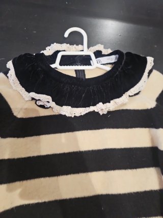 Jersey Zara de Rayas con Cuello