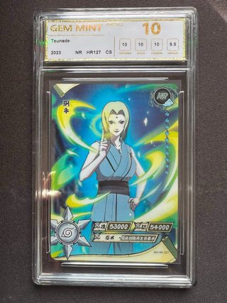 Carta Tsunade Gradeada NXR GEM MINT 10 NARUTO