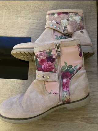 Botines Xti Beige Talla 37