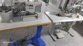 Lote 2 Máquinas Coser Industriales Brother pegasus