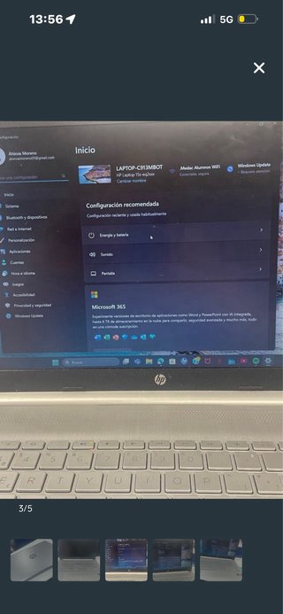 Computer HP Argento