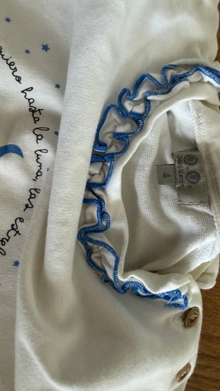 Conjunto Sudadera José Varón y legging blanco
