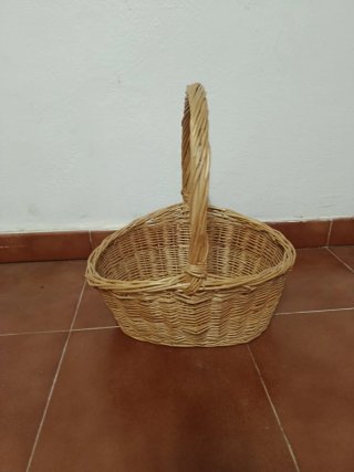 Cesta de Mimbre para Setas