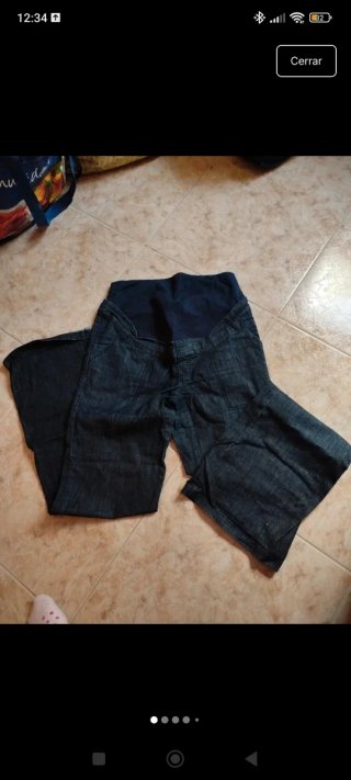 Pantalón vaquero premamá