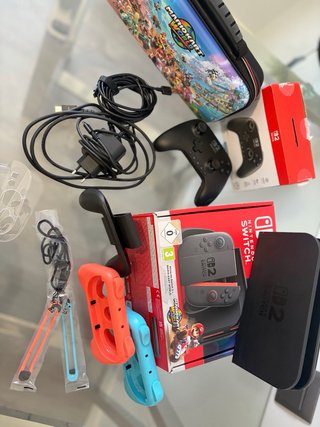 Nintendo Switch 2 + Mando Pro + Funda + Accesorios