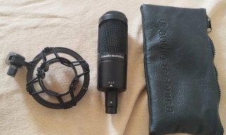 Micrófono Audio-Technica AT2050 Negro