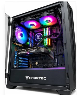 PC Gaming Nfortec i9 RTX 3060 Ti 48GB RAM