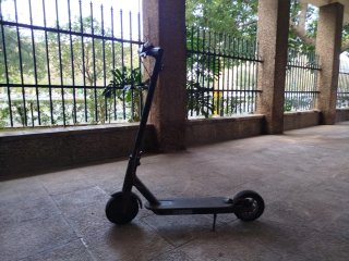 Patinete eléctrico sin batería