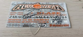 Púa guitarra Helloween WEIKE heavy metal