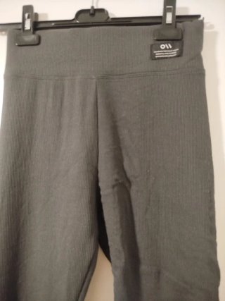 Leggings Grises con Interior Afelpado