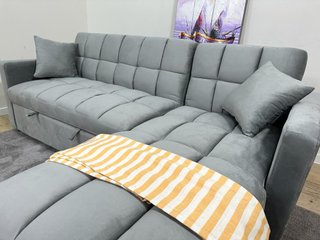 Sofá Cama Gris de 210cm
