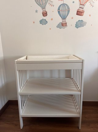 Cambiador Bebé IKEA Blanco