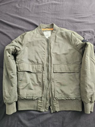 Cazadora Bomber Rebel Denmark Verde