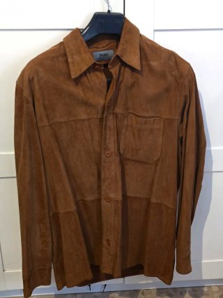 Chaqueta de ante Berry hombre