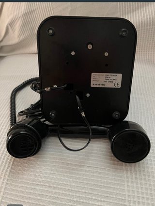 Teléfono Antiguo de Disco Negro