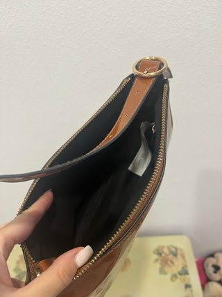 Bolso charol marrón