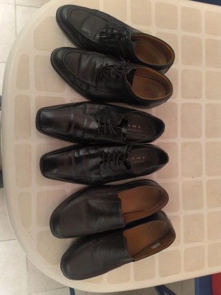 Lote de 3 pares de zapatos talla 40
